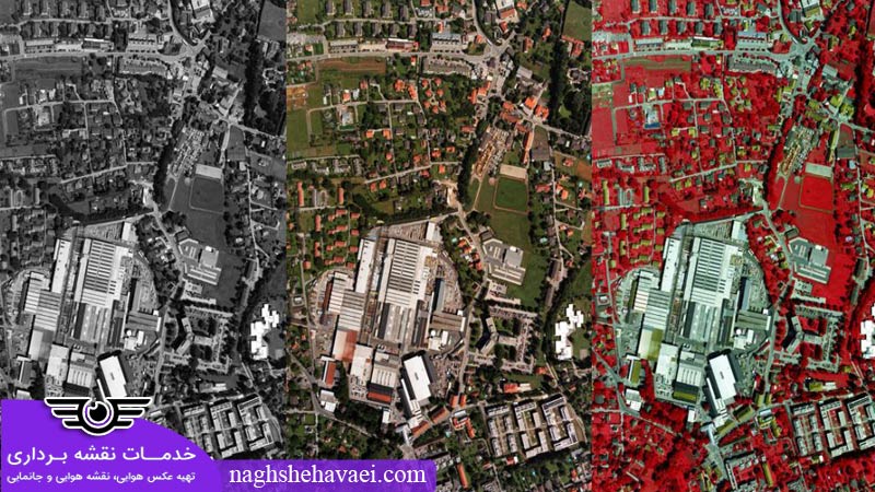 روش های دقیق جانمایی نقشه UTM روی عکس هوایی 