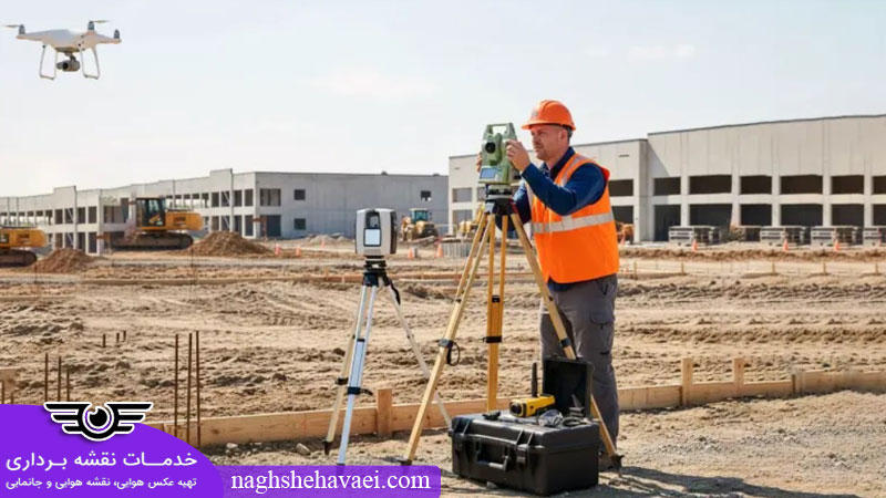 تجهیزات پیشرفته در نقشه برداری شرق تهران 