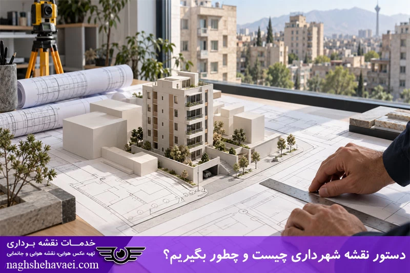 دستور نقشه شهرداری